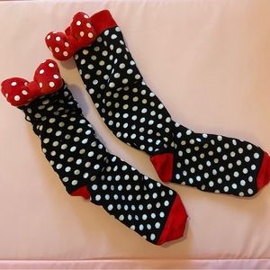 📣3 for $12!📣 Adult Minnie Mouse high socks